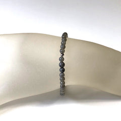 Mini Grey Labradorite 4mm Energy Bracelet